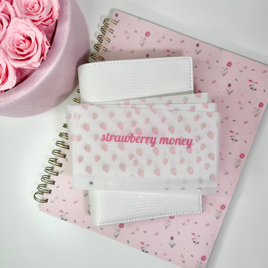 A6 Signature Strawberry Vellum Envelope