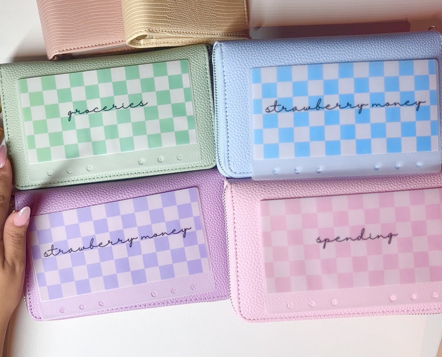 A7 Checkered Envelopes